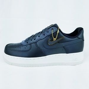 Nike AIR FORCE 1 07 LX ANTHRACITE-ANTHRACITE-BLACK